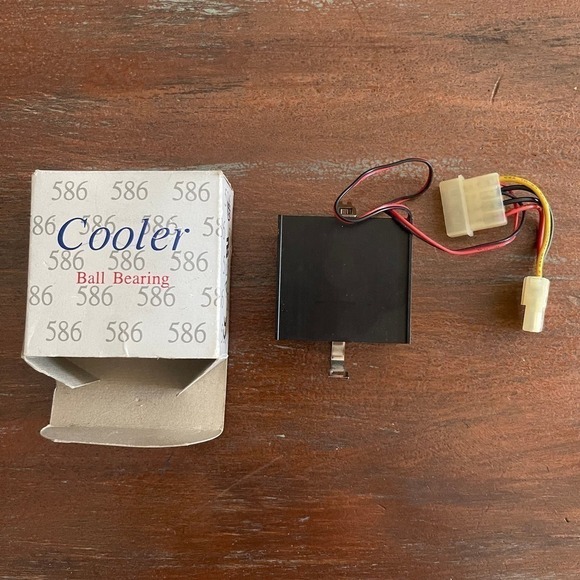 NWT Cooler Ball Bearing 586 CPU FAN - Picture 2 of 3